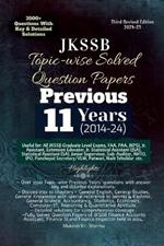 JKSSB Topic-wise Solved Question Papers: Previous 9 Years' (2014-22)