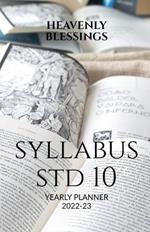 Syllabus Std 10