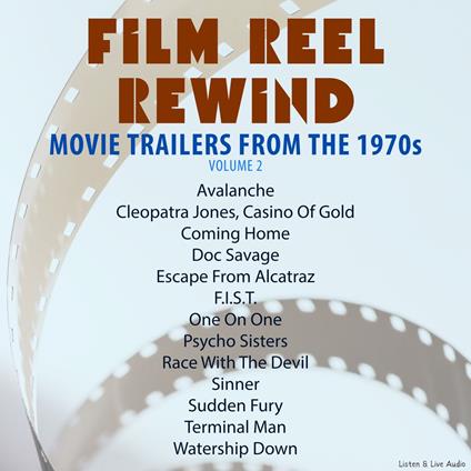Film Reel Rewind: Movie Trailers from the 1970s, Volume 2