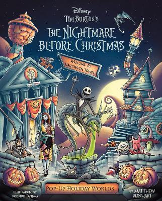 The Nightmare Before Christmas: Pop-Up Holiday Worlds - cover