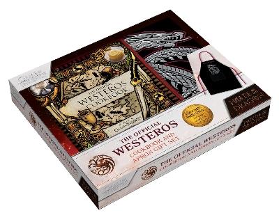 The Official Westeros Cookbook and Apron Gift Set: Recipes from House of the Dragon and Game of Thrones - Insight Editions,Joanne Bourne - cover