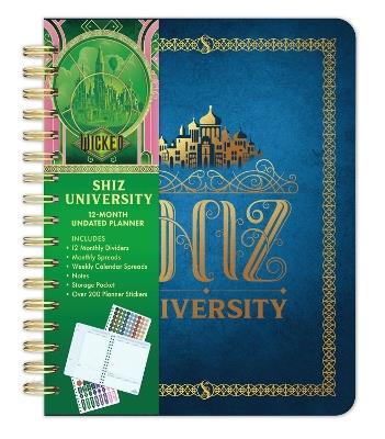 Wicked: Shiz University 12-Month Undated Planner - Insight Editions - cover
