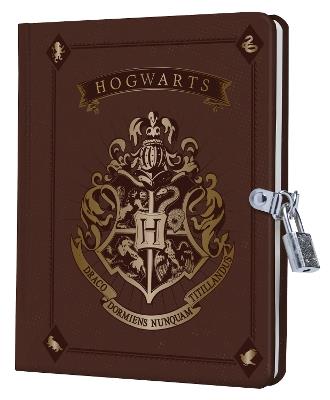 Harry Potter: Hogwarts Lock & Key Diary: Lock & Key Diary with Invisible Ink Pen - Insight Editions - cover