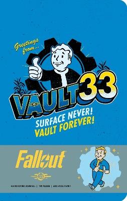 Fallout: The Official Hardcover Journal of Vault 33 - Insight Editions - cover