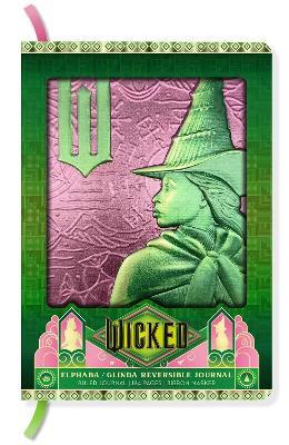 Wicked: Elphaba / Glinda Reversible Sculpted Journal - Insight Editions - cover