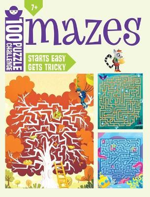 100 Puzzle Challenge: Mazes - Iseek - cover
