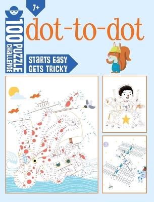 100 Puzzle Challenge: Dot-To-Dot - Iseek - cover
