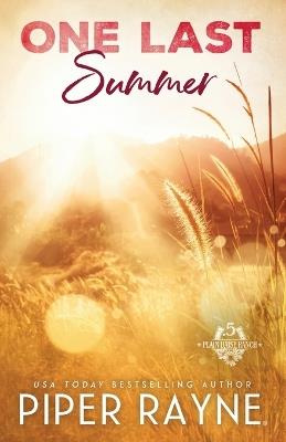 One Last Summer (Large Print) - Piper Rayne - cover