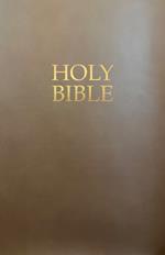 Kjver Gift and Award Holy Bible, Deluxe Edition, Coffee Ultrasoft: (King James Version Easy Read, Red Letter, Brown)