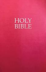 Kjver Gift and Award Holy Bible, Deluxe Edition, Berry Ultrasoft: (King James Version Easy Read, Red Letter, Pink)