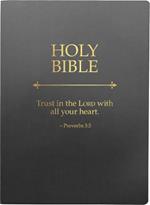 Kjver Holy Bible, Trust in the Lord Life Verse Edition, Large Print, Black Ultrasoft: (King James Version Easy Read, Red Letter, Proverbs 3:5)