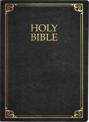 KJV Family Legacy Holy Bible, Large Print, Black Genuine Leather, Thumb Index: (Red Letter, Premium Cowhide, 1611 Version) - Whitaker House - cover