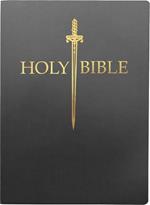 KJV Sword Bible, Large Print, Black Ultrasoft: (Red Letter, 1611 Version)