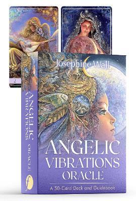 Angelic Vibrations Oracle: A 50-Card Deck and Guidebook - Josephine Wall - cover