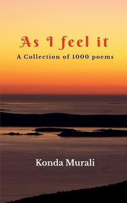 As I feel it - Konda Murali - cover