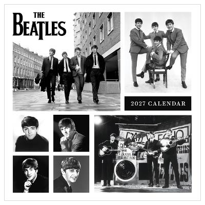 Cal 2027 the Beatles: In Black & White Wall - cover