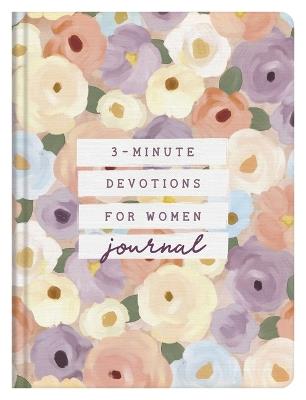 3-Minute Devotions for Women Journal - Compiled by Barbour Staff - cover
