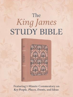 King James Study Bible: Featuring 1-Minute Commentary on Key People, Places, Events, and Ideas - Barbour Bibles - cover