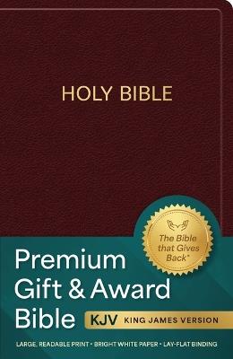 KJV Holy Bible: Premium Gift and Award Bible, Burgundy Imitation Leather: King James Version Bible - Global Publishing Partners - cover