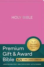 KJV Holy Bible: Premium Gift and Award Bible, Pink Imitation Leather: King James Version Bible