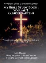 My Bible Study Book: Volume 3 (Kindergarten)