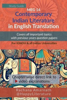 Contemporary Indian Literature in English Translation: Study Guide: Covers all important topics with previous years questions papers - Rachana Amarnath - cover