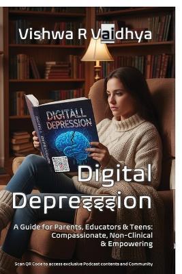 Digital Depresssion: A Guide for Parents, Educators & Teens [Compassionate, Non-Clinical, Empowering] - Vishwa R Vaidhya - cover