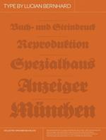 Type by Lucian Bernhard: Collected Specimen Booklets