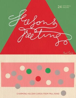 Season's Greetings: Charming Holiday Cards from Paul Rand - cover