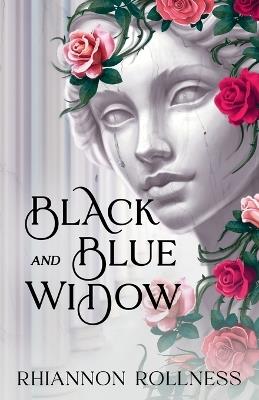 Black and Blue Widow - Rhiannon Rollness - cover