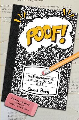 Poof! The Disappearance of a Writer in the Age of AI - Burg - cover