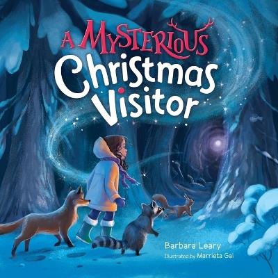 A Mysterious Christmas Visitor - Barbara Leary - cover