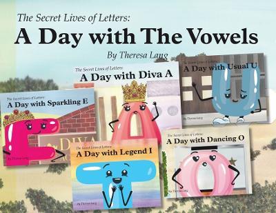 A Day with The Vowels - Theresa Lang - cover