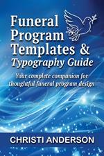 Funeral Program Templates & Typography Guide