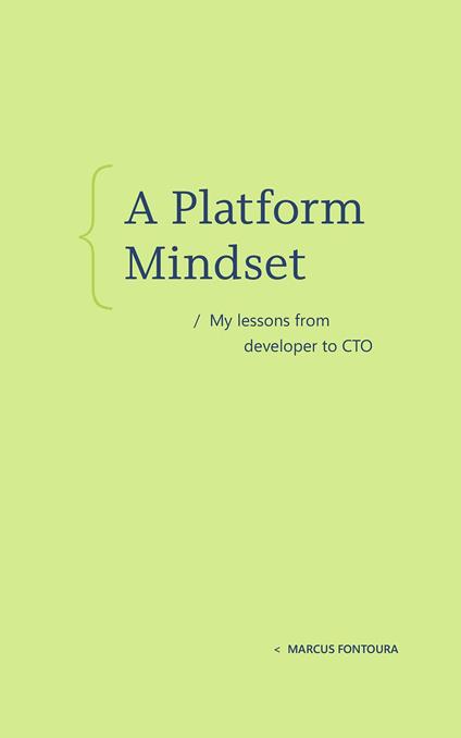A Platform Mindset