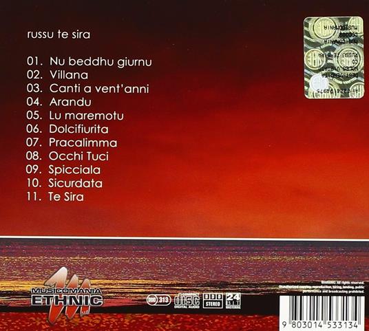 Russutesira - CD Audio di Alla Bua - 2