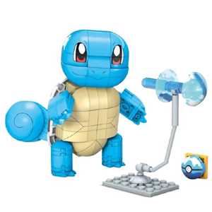 Giocattolo Mega Construx Pokémon Squirtle Set di costruzioni da costruire ed esporre,  giocattolo per bambini MEGA