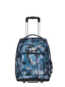 Cartoleria Zaino Bump Fantasy Grs Invicta Trolley, Grigio - 36 x 47 x 18,5 cm Invicta