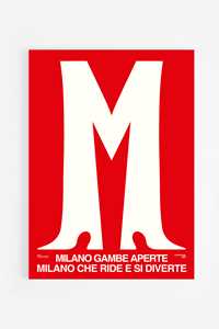 Idee regalo Poster. Milano (Gambe Aperte), Lucio Dalla - 50 x 70 cm Ciao. Discoteca Italiana