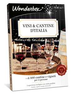 Idee regalo Cofanetto Vini & cantine d'Italia. Wonderbox Wonderbox Italia