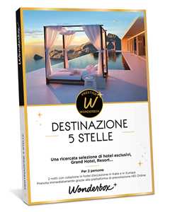 Idee regalo Cofanetto Destinazione 5 stelle. Wonderbox Wonderbox Italia
