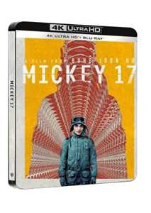 Film Mickey 17. Steelbook 2 Teaser (Blu-ray + Blu-ray Ultra HD 4K) Joon-ho Bong