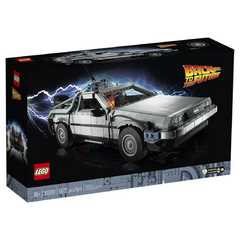 Giocattolo LEGO Icons 10300 Macchina del Tempo Ritorno al Futuro, Set Modellino Delorean da Costruire, Minifigure di Doc e Marty McFly LEGO