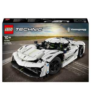 Giocattolo LEGO Technic 42184 Hypercar Koenigsegg Jesko Absolut Bianca, Macchina Giocattolo da Costruire, Modellino di Auto Bambini 10+ LEGO