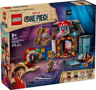 Giocattolo LEGO One Piece (75637). La tenda del circo di Bagy il clown LEGO