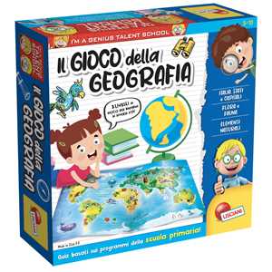 Giocattolo I'm a Genius. Il gioco della geografia Lisciani