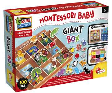 Giocattolo Montessori Baby Giant Box Lisciani