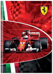 Cartoleria Quaderno maxi A4 Ferrari Kids. 1 rigo Panini