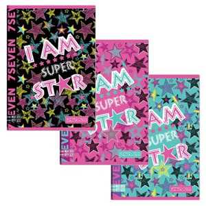 Cartoleria Quaderno Maxi A4 Seven Special Starbrighting 100 gr Quadretti piccoli 4 mm Seven