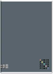 Cartoleria Quaderno Maxi A4 Fedez 100 gr. Quadretti grandi 5 mm Seven